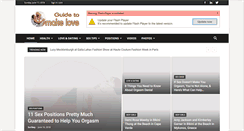 Desktop Screenshot of guidetomakelove.com
